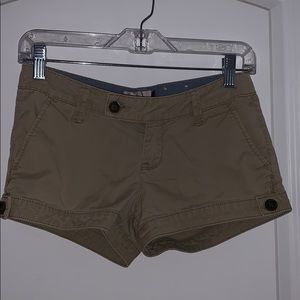 SO Khaki Colored Shorts